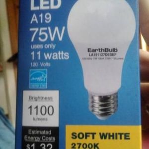 3 Boxes Left- $4.00 Each ‼️A19 LED Bulb Replaces 60W, 9W, 820 Lumens,